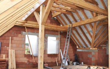 Upton Crews attic trusses